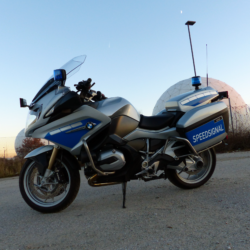 BMW police motorcycle